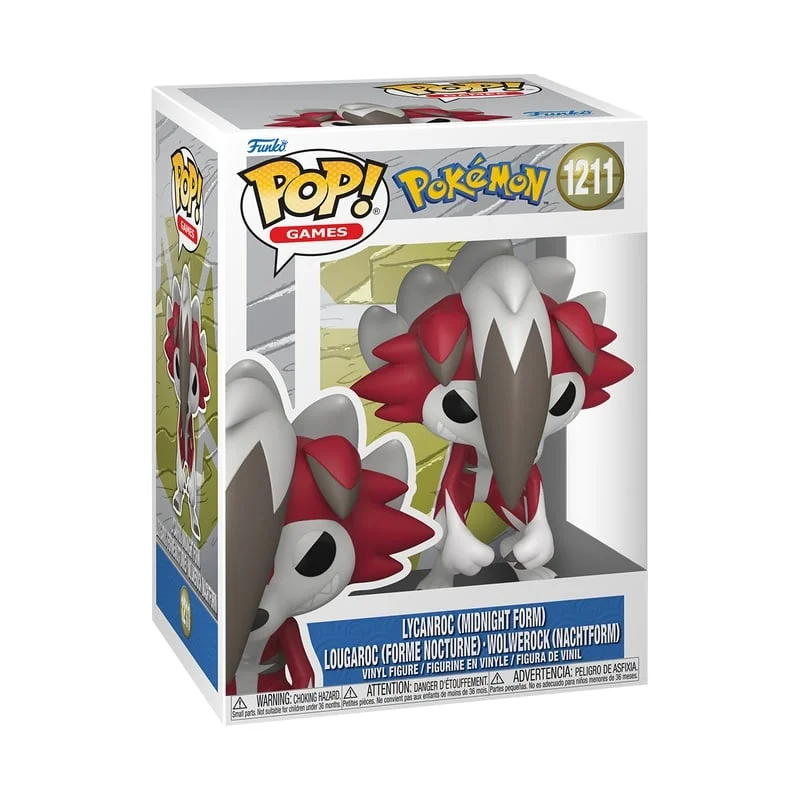 Pokémon POP! Games Vinyl Figure Lycanroc (Midnight) 9 cm